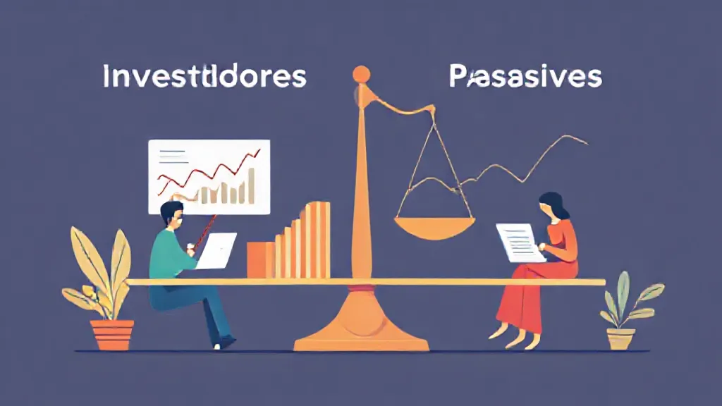 Qual a diferença entre investidores ativos e passivos?